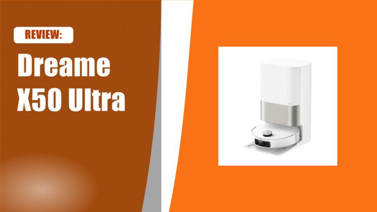 Robô aspirador Dreame X50 Ultra com base de autolimpeza