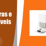 Robô aspirador com base autolimpante, capa sobre soleiras e desníveis