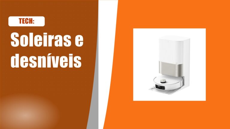 Robô aspirador com base autolimpante, capa sobre soleiras e desníveis
